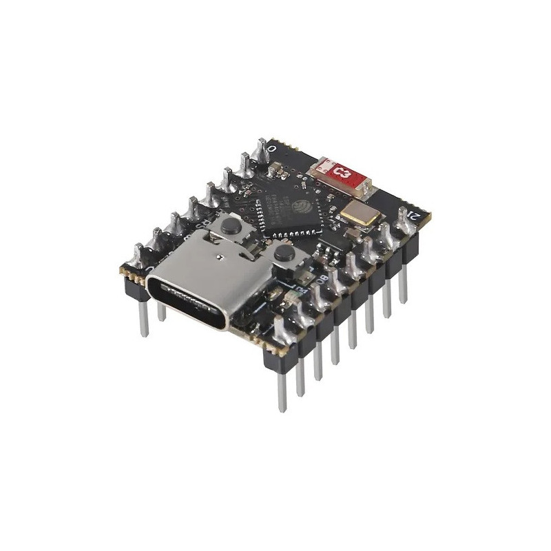 Modulo wifi bluetooth ESP32-C3 supermini USB Tipo C con headers