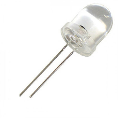 LED 10mm blanco