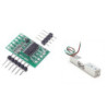 Celda de carga sensor de peso 5Kg con modulo HX711 y base de acrílico