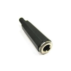 Jack 6.3mm plastico para cable CA-105PS