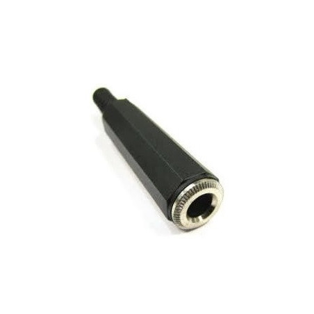 Jack 6.3mm plastico para cable CA-105PS