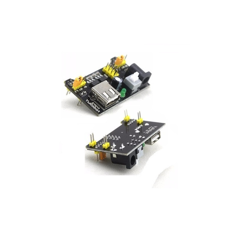 Fuente de alimentación para protoboard