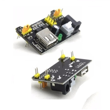 Fuente de alimentación para protoboard