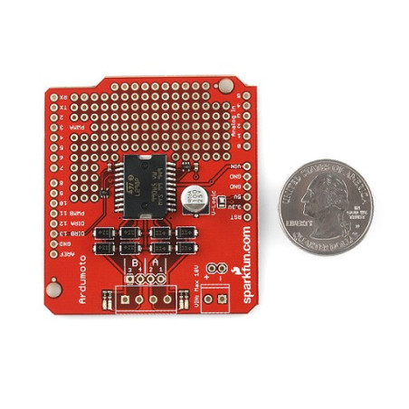 Shield arduino ardumotor controlador de motor DEV-