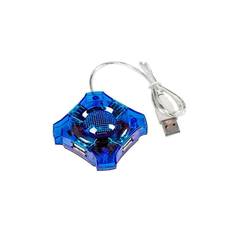 HUB 4 puertos USB mini