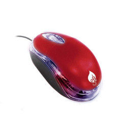 Mouse optico rojo