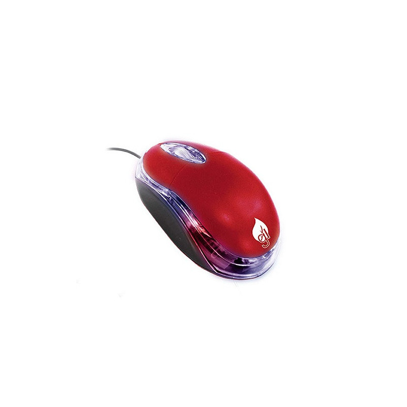 Mouse optico rojo