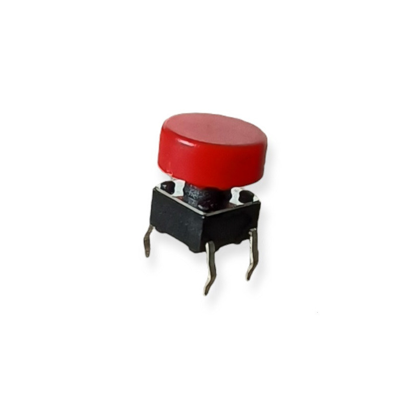 Pushbutton rojo pequeño PB-021RD