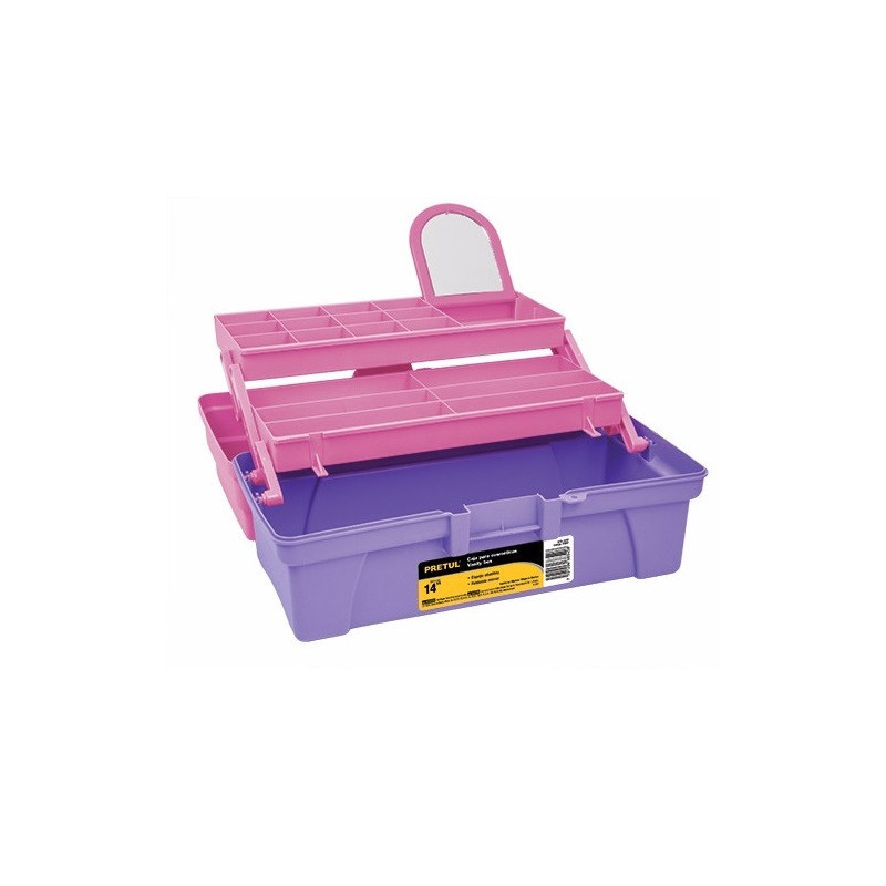 Caja de cosmeticos 14"  CCO-14RP