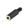 Jack 3.5mm para cable plastico CA-030PS