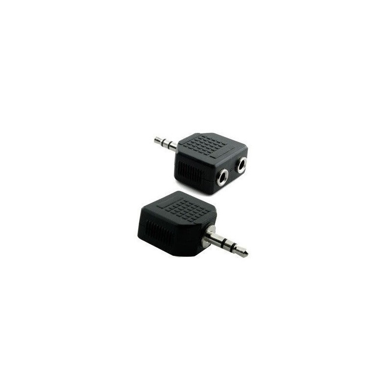 Jack Y 3.5mm a plug 3.5mm estereo CA-130PS