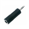 Jack 6.3mm a plug 3.5mm estereo plastico CA-050PS