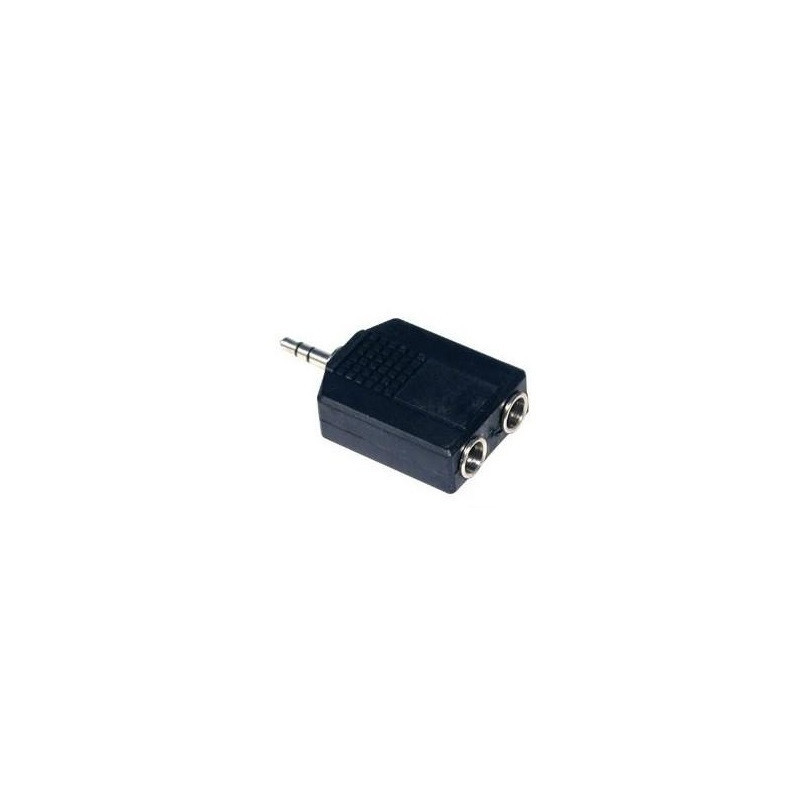 Y 2 Jack 6.3mm a plug 3.5mm estereo CA-141PS