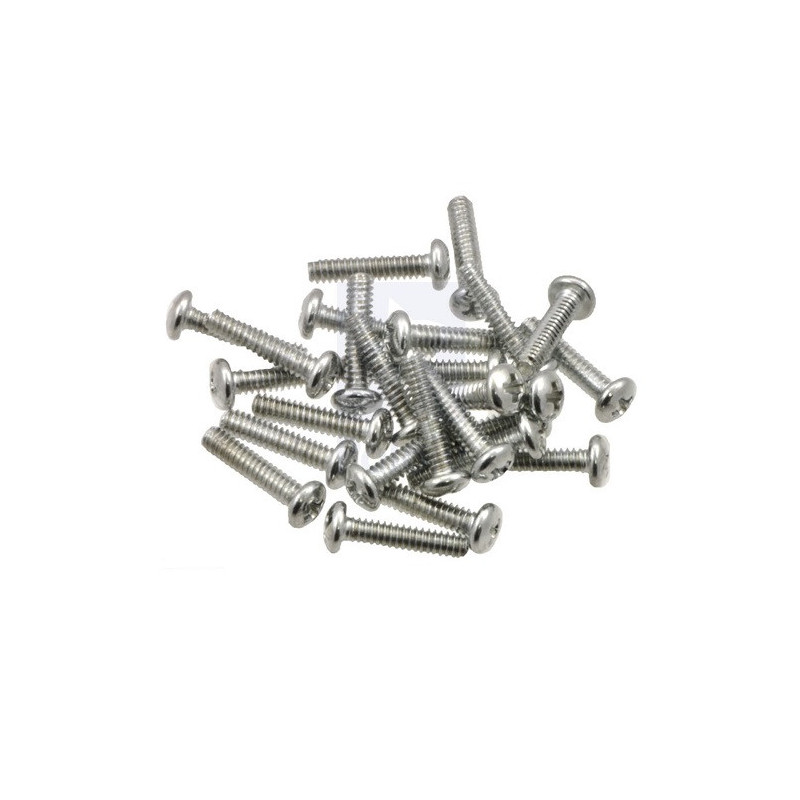 Tornillos 4-40 1/2" de largo 25pz 1962 Pololu