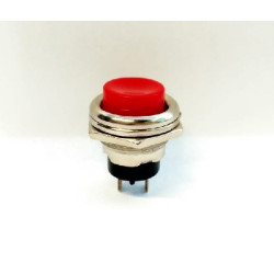 Pushbutton redondo rojo...