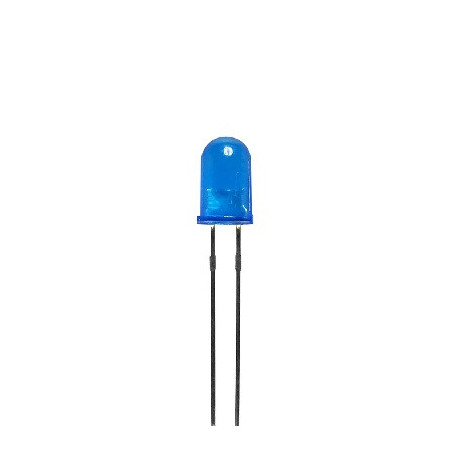 LED 5mm difuso azul