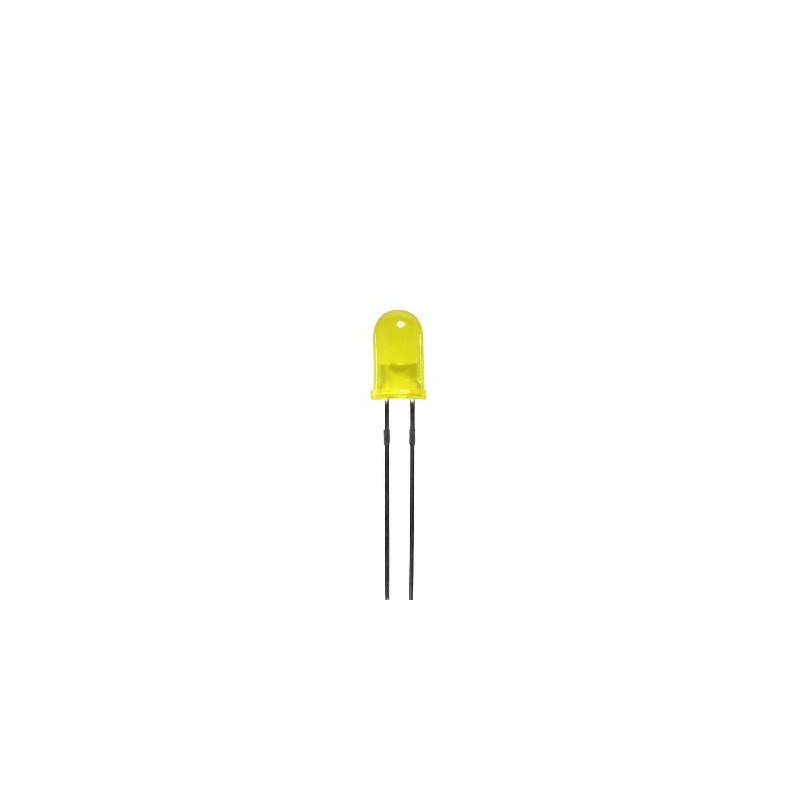 LED 5mm difuso amarillo