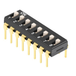 Dip-switch 8 fino DS-08L