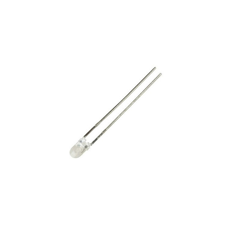 LED 3mm ultrab blanco