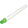 LED 3mm difuso verde