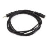 Extension Negra Plug 3.5mm Estereo Jack 3.5mm Este