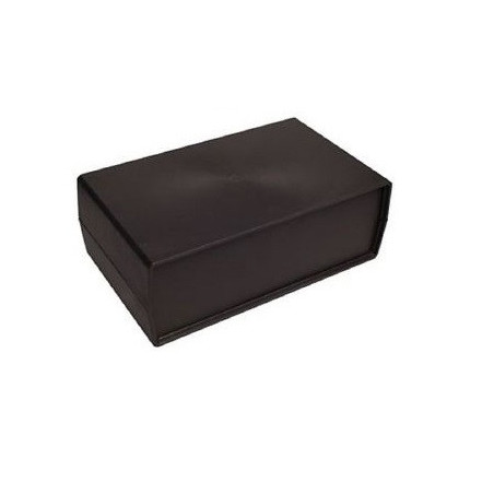 Gabinete negro grande 4 partes 16.4x14.4x7 cm