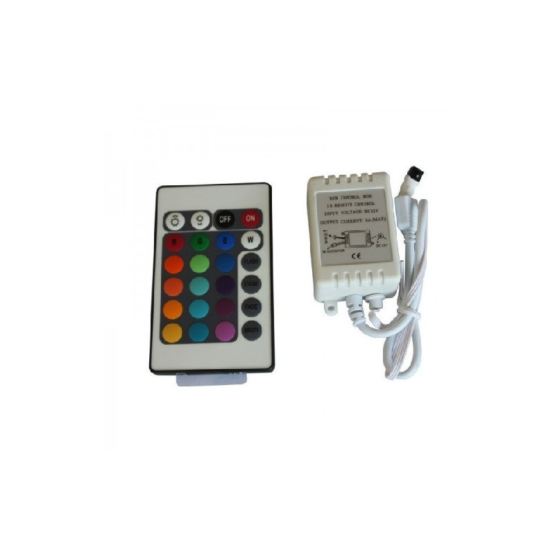 Control remoto para tira LED RGB