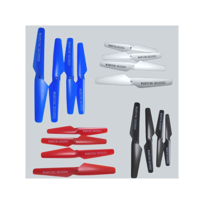 Helices para drone 4 unidades (varios colores)