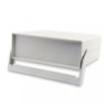 Gabinete gris con agarradera 19.7x15.5x6.9 cm