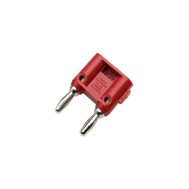 Banana M tornillo doble rojo CE-016RD