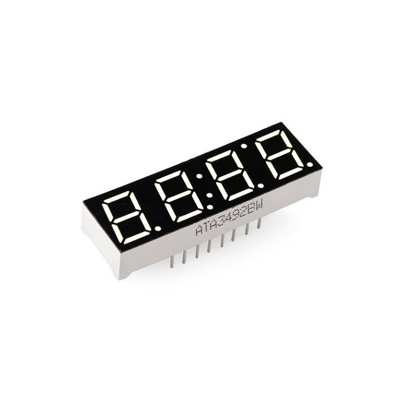 Display 7 seg cuadruple anodo comun para reloj