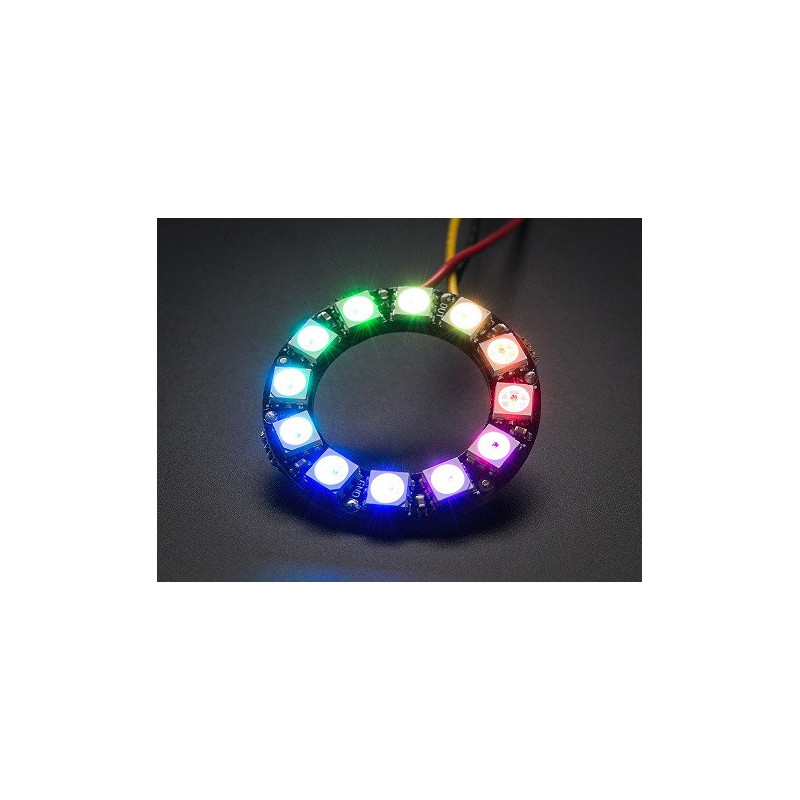 Neopixel anillo 12 LEDs 5050 RGB 1643 Adafruit