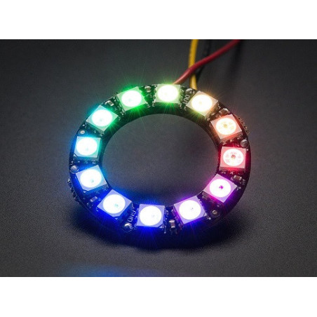 Neopixel anillo 12 LEDs 5050 RGB 1643 Adafruit