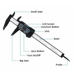 Vernier caliper digital MRK-054