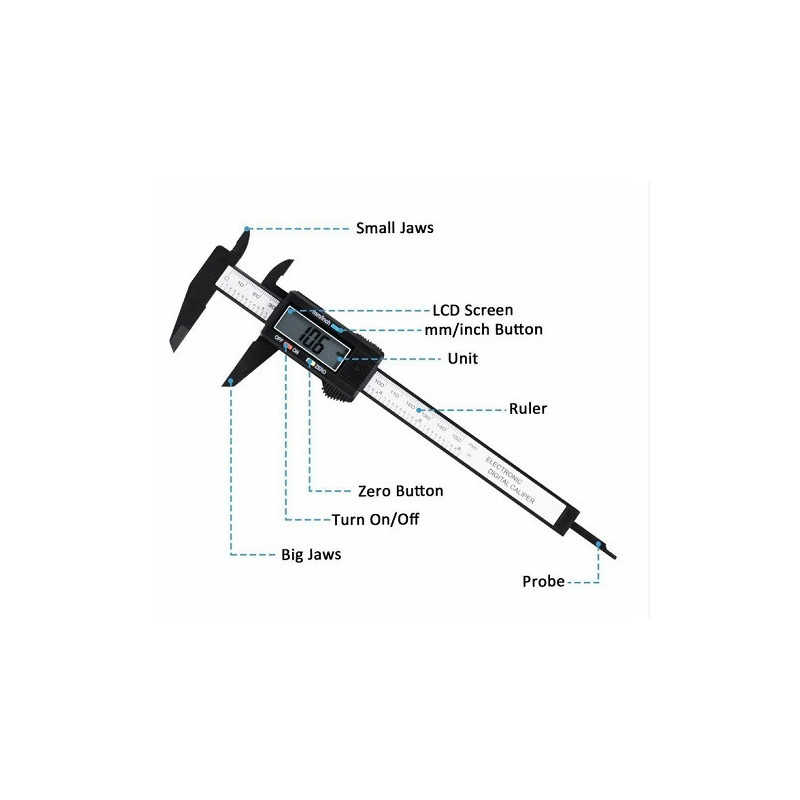 Vernier caliper digital MRK-054