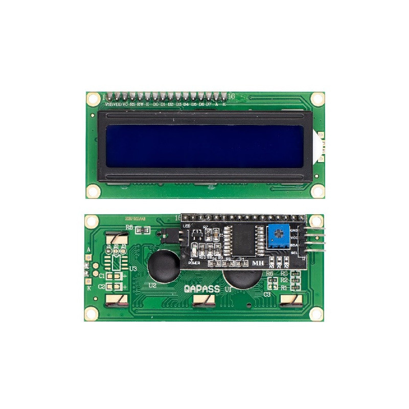 Display LCD 16x2 con convertidor I2C