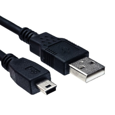 Cable USB a AM - Mini USB 5 pin 1 m