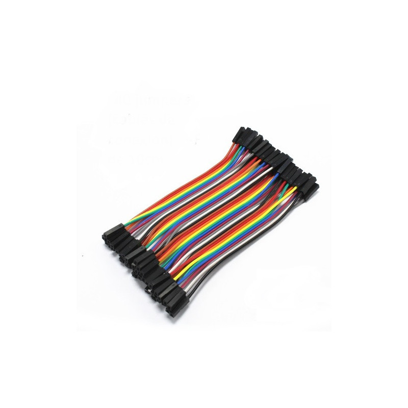 Kit jumper wire H-H 10cm 40 cables