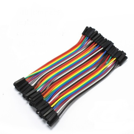 Kit jumper wire H-H 10cm 40 cables