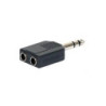 2 Jack Y 6.3mm a plug TRS 6.3mm estereo CA-132PS