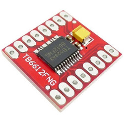 Controlador de doble motor tarjeta roja TB6612FNG