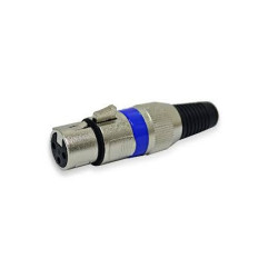 Conector Canon XLR hembra...