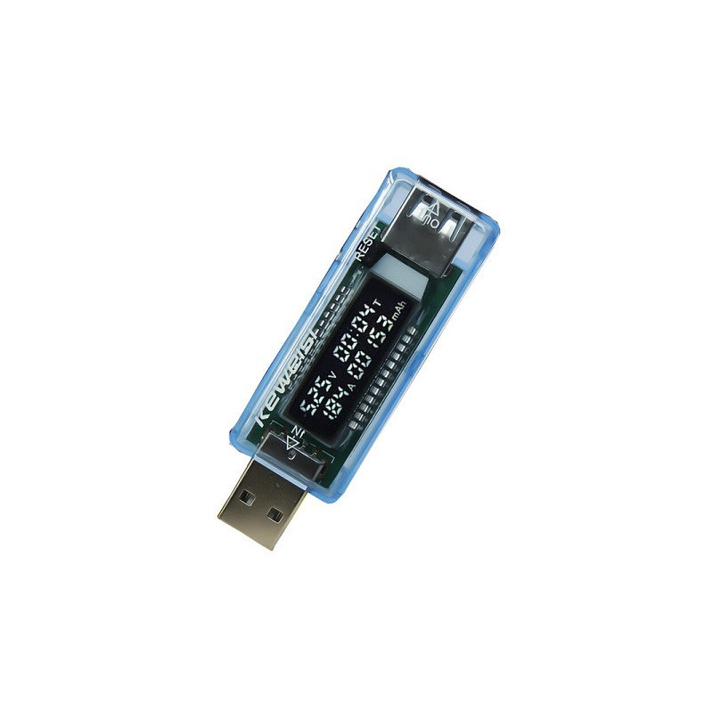 Probador USB voltimetro amperimetro KWS-V20 USB