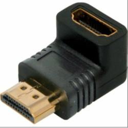 Adaptador HDMI hembra a HDMI macho en L