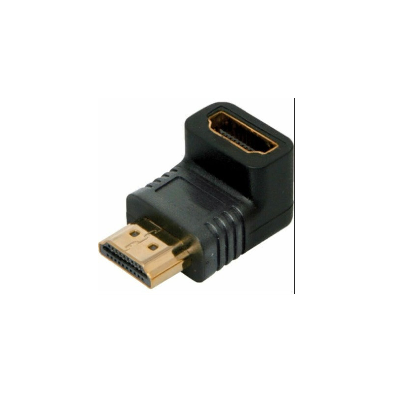 Adaptador HDMI hembra a HDMI macho en L