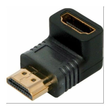 Adaptador HDMI hembra a HDMI macho en L