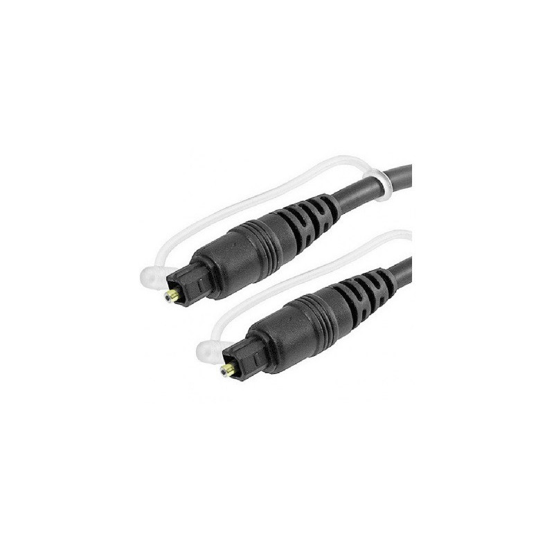 Cable de fibra optica tipo Toslink 1.8m TOSLINKCA3