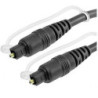 Cable de fibra optica tipo Toslink 1.8m TOSLINKCA3