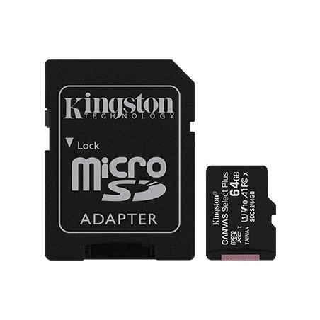 Memoria microSD 64GB Kingston