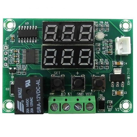 XH-W1219 Controlador de temperatura doble display